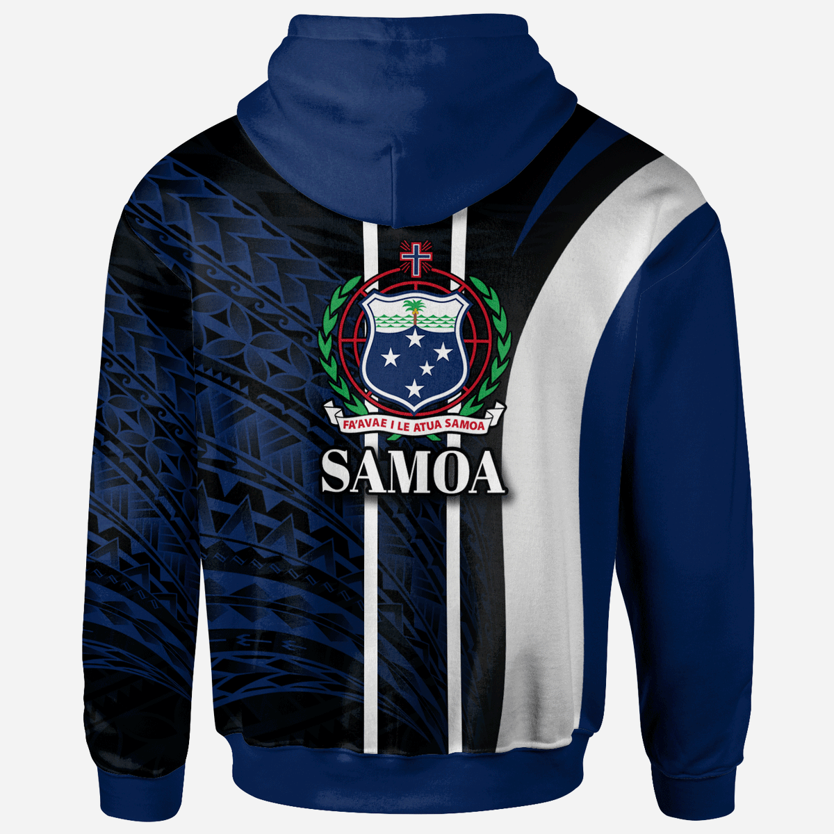 Samoa Zip Hoodie Special style - Polynesian Pride
