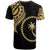 Chuuk State Custom T Shirt Chuuk State Tatau Gold Patterns - Polynesian Pride