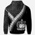 Samoa Hoodie Coat of Arms With Polynesian Tattoo - Polynesian Pride