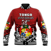 (Custom Personalised) Tonga Baseball Jacket Independence Anniversary Special Version 2022 LT14 - Polynesian Pride