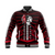 (Custom Personalised) Polynesian Red Raiders Baseball Jacket - Kahuku Hawaii School LT13 - Polynesian Pride