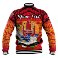 (Custom Personalised) French Polynesia Baseball Jacket Happy Internal Autonomy Day Special Version LT14 - Polynesian Pride