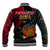 Papua New Guinea Baseball Jacket Raggiana Birds Of Paradise Happy 47th Independence Day LT13 - Polynesian Pride
