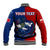 (Custom Personalised) TokoUso Baseball Jacket Tonga and Samoa United We Stand Divided We Fall LT14 - Polynesian Pride