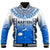 Custom Text And Number Fiji Baseball Jacket Kaiviti Fijian Special Tapa Pattern LT14 - Polynesian Pride