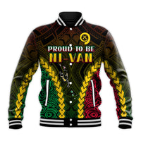 (Custom Text and Number) Vanuatu Indigenous Baseball Jacket Proud To Be Ni - Vanuatu Polynesian Pattern LT13 - Polynesian Pride