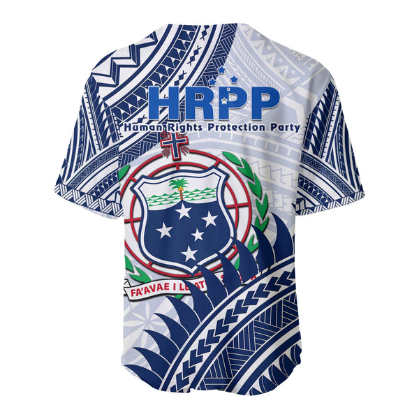 (Custom Personalised) New Caledonia Polynesian Coat Of Arms Mix Tropical Flowers Baseball Jersey LT14