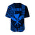 Hawaii Day Kakau Baseball Jersey Proud To Be Hawaiian Blue King Kamehameha and Kanaka Maoli LT13 - Polynesian Pride