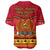 Papua New Guinea Christmas Baseball Jersey Bird Of Paradise Bikpela Hamamas Blong Dispela Krismas LT14 - Polynesian Pride