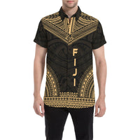 Fiji Polynesian Chief Shirt - Gold Version - Polynesian Pride