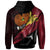 Papua New Guinea Hoodie Mount Hagen PNG Flag of Silk Style - Polynesian Pride