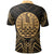 French Polynesia Polo Shirt French Polynesia Seal Gold Tribal Patterns - Polynesian Pride