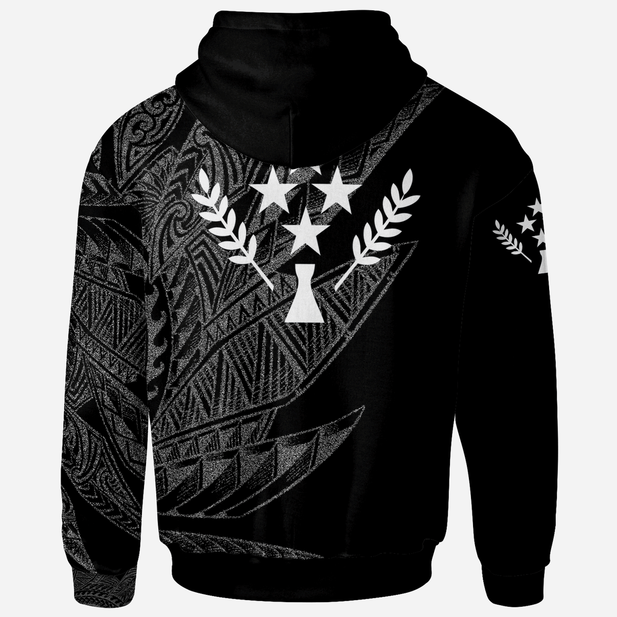 Kosrae State Zip Hoodie Legends Are Born In White Color - Polynesian Pride