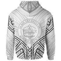 Palau Hoodie Palau Seal Tribal Patterns - Polynesian Pride