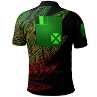 Wallis and Futuna Polo Shirt Legends Are Born In Reggae Color - Polynesian Pride
