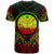 Marshall T Shirt Marshall Seal Tribal Reggae Color Patterns - Polynesian Pride