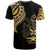 Solomon Islands T Shirt Solomon Islands Tatau Gold Patterns - Polynesian Pride