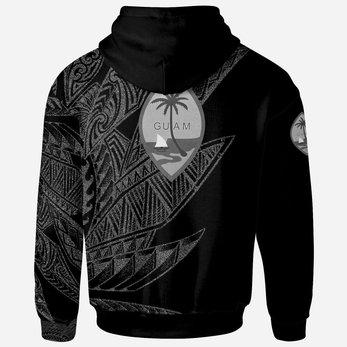 Guam Zip Hoodie Legends Are Born In White Color - Polynesian Pride
