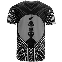 New Caledonia T Shirt New Caledonia Seal Tribal Black Color Patterns - Polynesian Pride