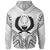 Pohnpei State Zip Hoodie Pohnpei State Seal Tribal Patterns - Polynesian Pride