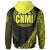 Northern Mariana Islands Hoodie Yellow Polynesian Patterns Sport Style - Polynesian Pride