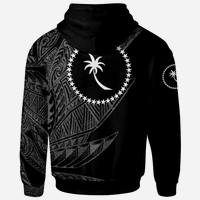 Chuuk State Zip Hoodie Legends Are Born In White Color - Polynesian Pride