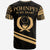 Pohnpei State T Shirt In My Heart Style Gold Polynesian Patterns - Polynesian Pride