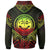Federated States of Micronesia Zip Hoodie Federated States of Micronesia Seal Reggae Tribal Patterns - Polynesian Pride