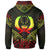 Pohnpei State Zip Hoodie Pohnpei State Seal Reggae Tribal Patterns - Polynesian Pride