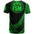 Federated States of Micronesia T Shirt Green Polynesian Patterns Sport Style - Polynesian Pride