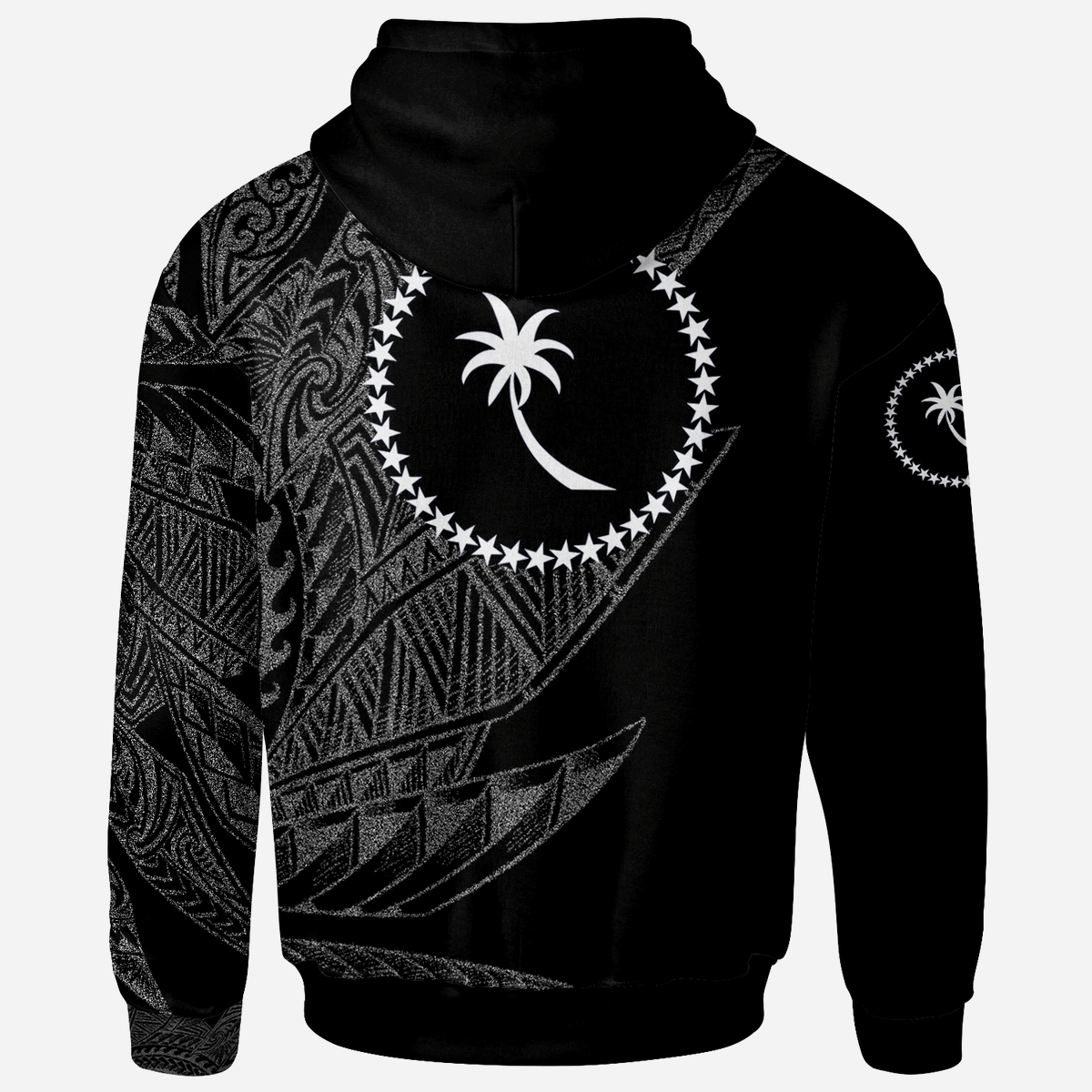 Chuuk State Hoodie Legends Are Born In White Color - Polynesian Pride