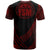 Federated States of Micronesia T Shirt Red Polynesian Patterns Sport Style - Polynesian Pride
