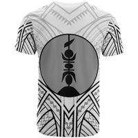 New Caledonia T Shirt New Caledonia Seal Tribal Color - Polynesian Pride