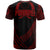 Pohnpei State T Shirt Red Polynesian Patterns Sport Style - Polynesian Pride