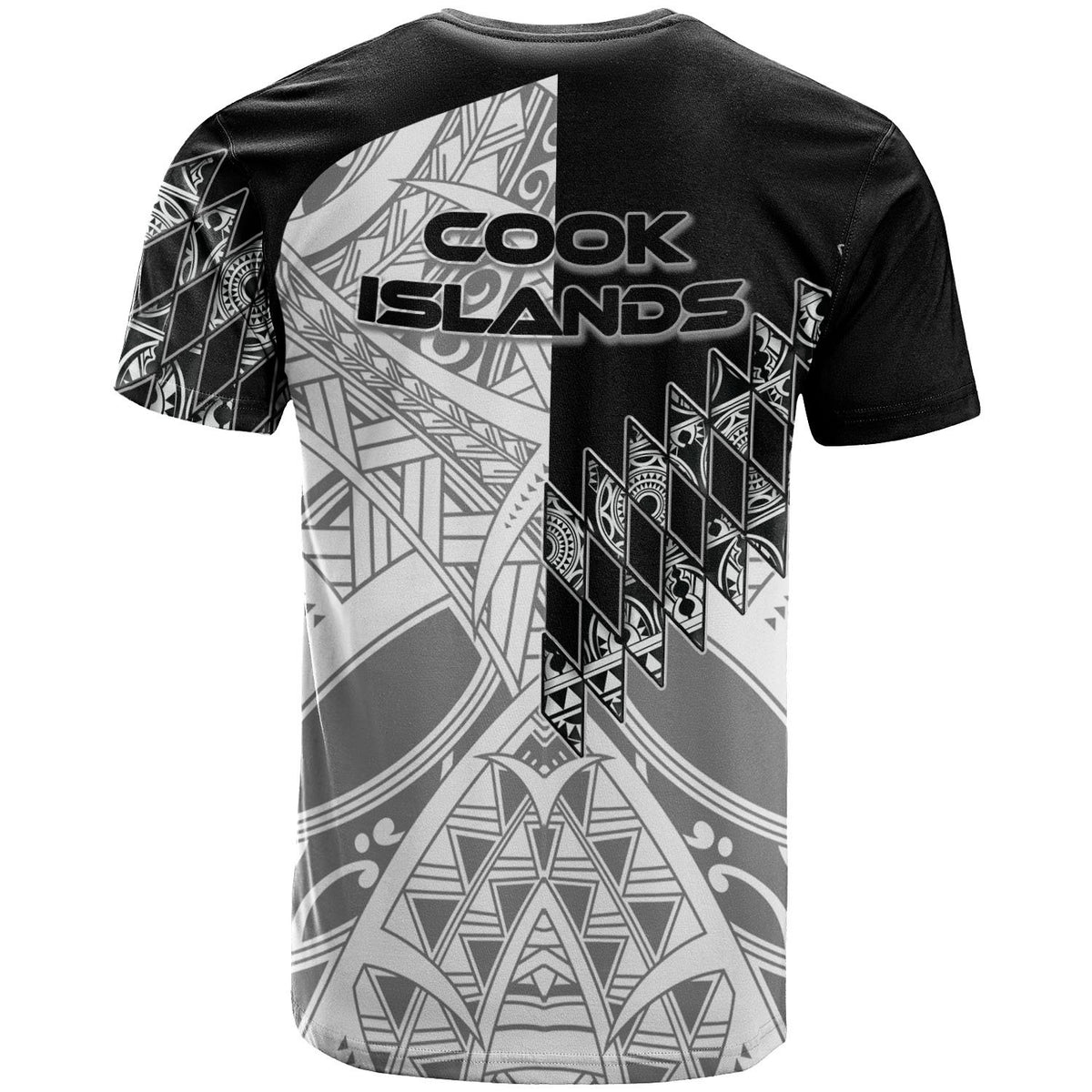 Cook Islands T Shirt Symmetry Style - Polynesian Pride