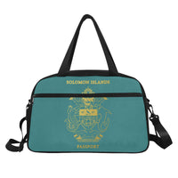 Solomon Islands Passport Fitness Handbag - Polynesian Pride