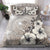 Chuuk State Bedding Set - Vintage Luxury Floral Style Nude - Polynesian Pride