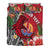 (Custom Personalised) Tahiti Islands Bedding Set Polynesian Shark Mix Tropical Flowers LT14 - Polynesian Pride