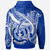 Northern Mariana Islands Zip Hoodie Seal CNMI With Curve Patterns - Polynesian Pride