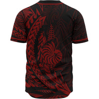 New Caledonia Baseball Shirt - Red Wings Style - Polynesian Pride