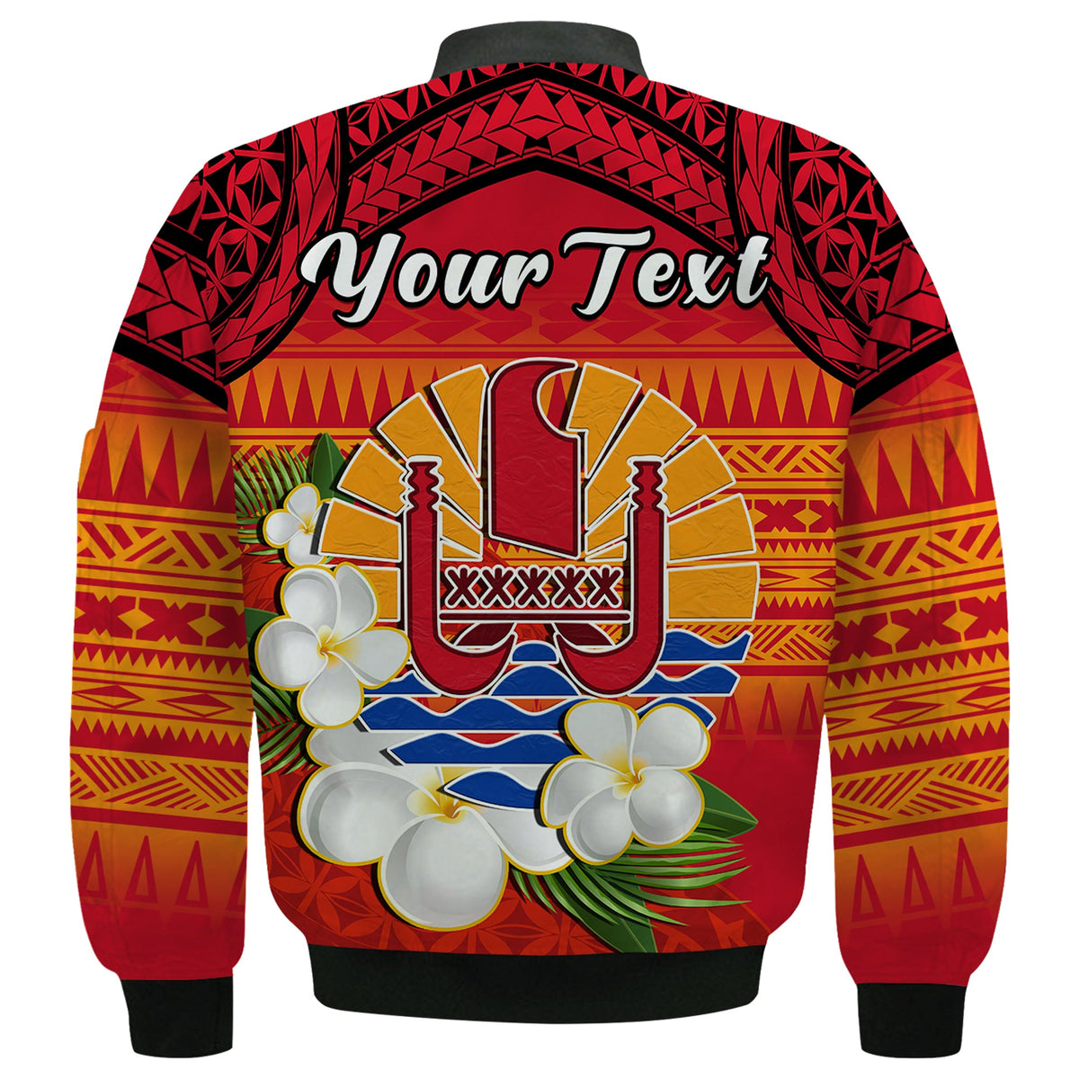 (Custom Personalised) French Polynesia Bomber Jacket Happy Internal Autonomy Day Special Version LT14 - Polynesian Pride