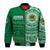 (Custom Personalised) Tonga Saineha High School Bomber Jacket Tongan Ngatu Pattern LT14 - Polynesian Pride