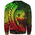 Papua New Guinea Sweatshirt - Wings Style Reggae Color - Polynesian Pride