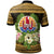 French Polynesia Tahiti Polo Shirt Custom Tahiti Of Seal Tropical Flowers Style - Polynesian Pride