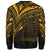 Tokelau Sweatshirt - Cross Style Gold Color - Polynesian Pride