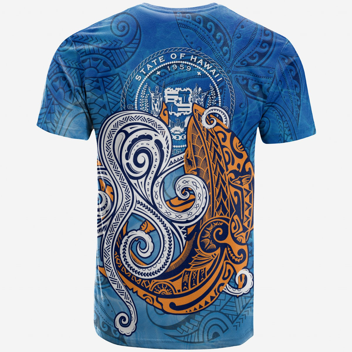 Hawaii T Shirt Couple Best Friend - Polynesian Pride