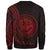 Federated States of Micronesia Sweatshirt - Polynesian Pattern Style Red Color - Polynesian Pride
