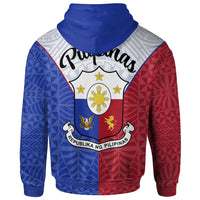 Pilipinas Zip Hoodie Seal of Pilipinas Style - Polynesian Pride