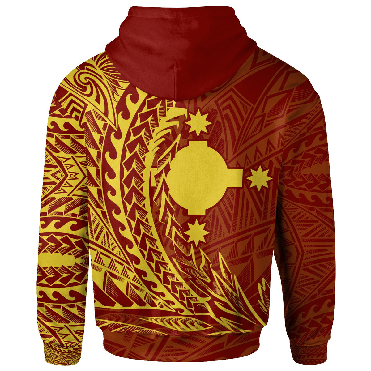 Rotuma Hoodie Juju Wings Style - Polynesian Pride