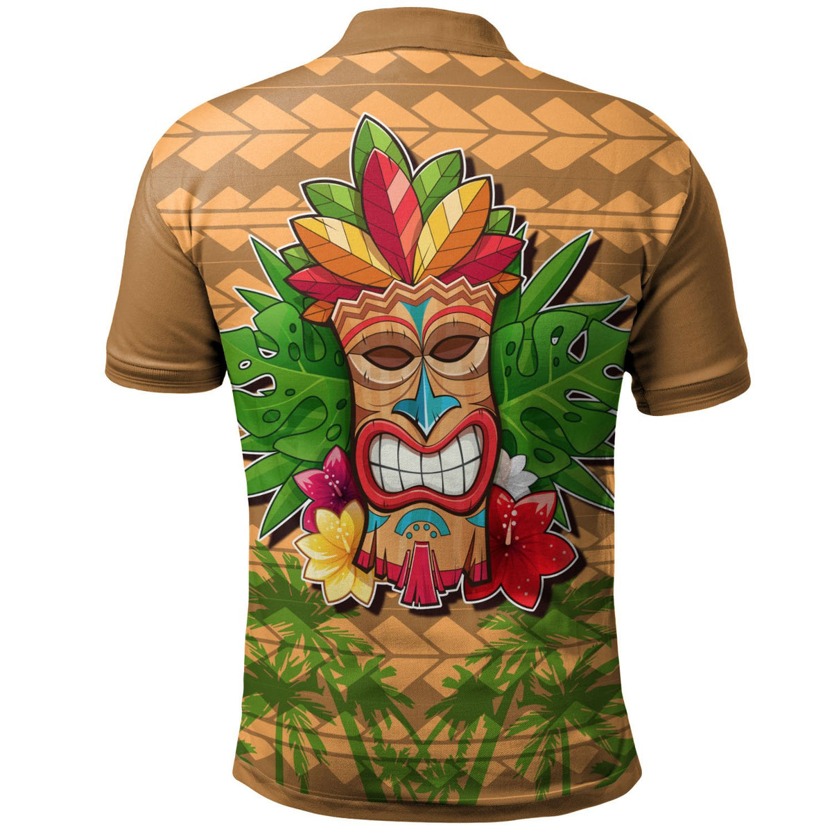 Hawaii Polo Shirt Hawaii Tiki - Polynesian Pride